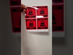 Ετικέτες αναγνώρισης προϊόντος με τεχνολογία ψηφιακής εκτύπωσης CMYK για αναγνώριση προϊόντος