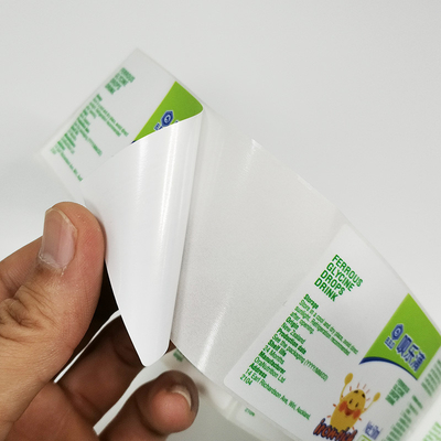 Ετικέτες υγειονομικής περίθαλψης Pantone εκτύπωσης ετικετών βιομηχανίας φαρμάκων BOPP
