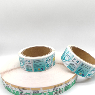 Χημικές ετικέτες 60mm X 30mm προϊόντων υλικών BOPP οικιακή καθημερινή ετικέτα