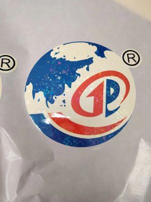 Εύκολο Peel Ολογραφικές Σφραγίδες Ετικέτες UV Αντιστέκονται στην Τύπο Ανθεκτικό Ανερόστεκτο ετικέτα λέιζερ για το λογότυπο