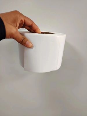 Θερμικό χαρτί Συσκευές Ετικέτες αυτοκόλλητα Στρογγυλό Ματ Αδιάβροχο χαρτί Βινύλιο