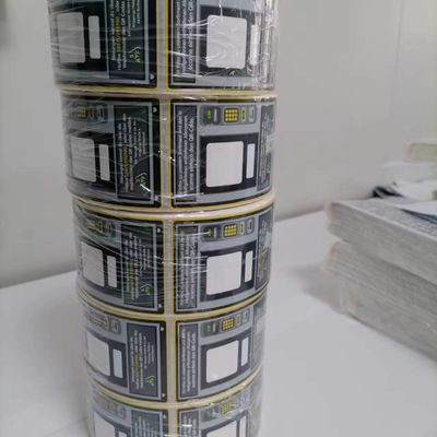 Υδατοασφαλής αυτοκόλλητος βινυλικός αυτοκόλλητος για εξοπλισμό καταναλωτικής ηλεκτρονικής ενέργειας εκτυπώσιμος και καταγραφόμενος σε κενή περιοχή